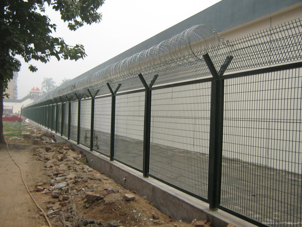 看守所电焊钢网墙 看守所浸塑钢网墙 看守所钢网墙