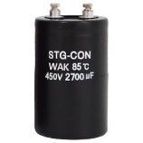 赛特康专业销售铝电解电容器WAK 螺栓端子型 长寿命 stg铃木电容器