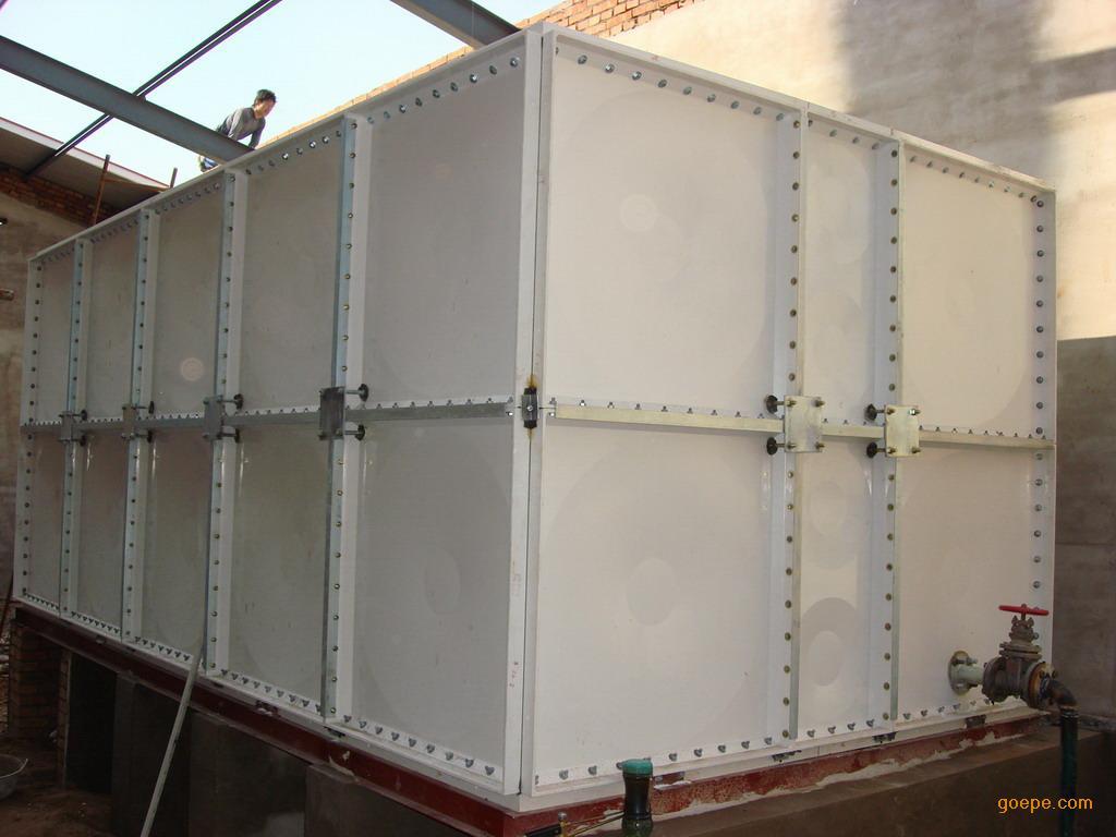 专业制作（高品质）玻璃钢水箱模压水箱SMC水箱消防水箱欢迎来电咨询