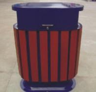 钢结构垃圾桶MY-001G|钢木垃圾桶|垃圾桶|垃圾箱|户外垃圾桶|