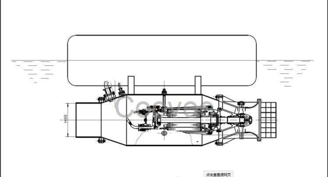 凯润泵业QZF漂浮式轴流潜水泵/浮筒式潜水轴流泵​