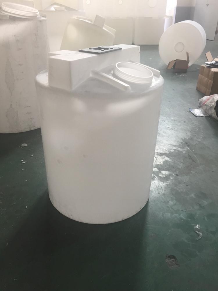 茂丰2000LPE环保专用加药箱食品级塑料医用加药桶圆形搅拌箱2吨带搅拌