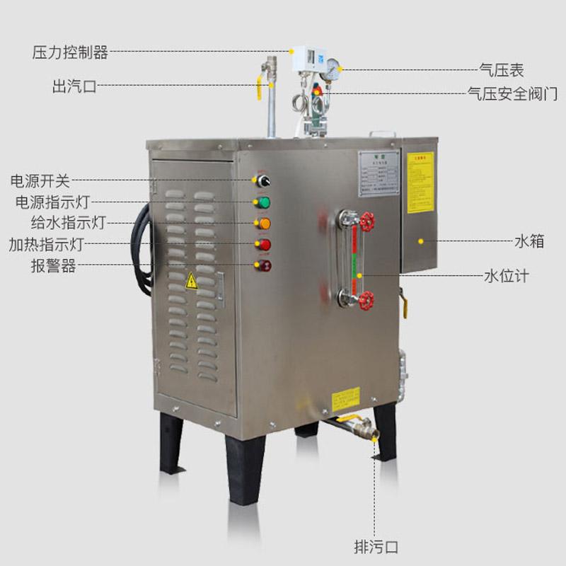 调味品专用加热蒸汽发生器，可控制洁净蒸汽的温度满足不同的技术需求