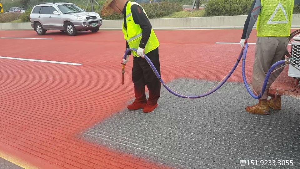 广西柳州彩色路面聚氨酯涂料一上线就走红了