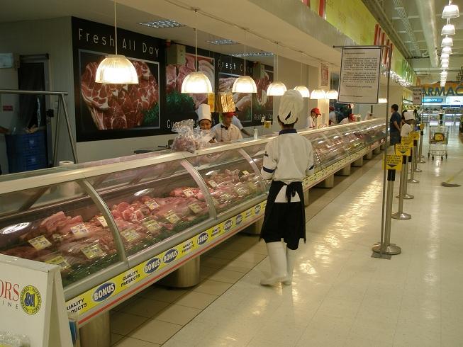 凯尼亚超市生鲜设备-豪华熟食柜-不锈钢熟食柜-熟食展示柜 熟食柜