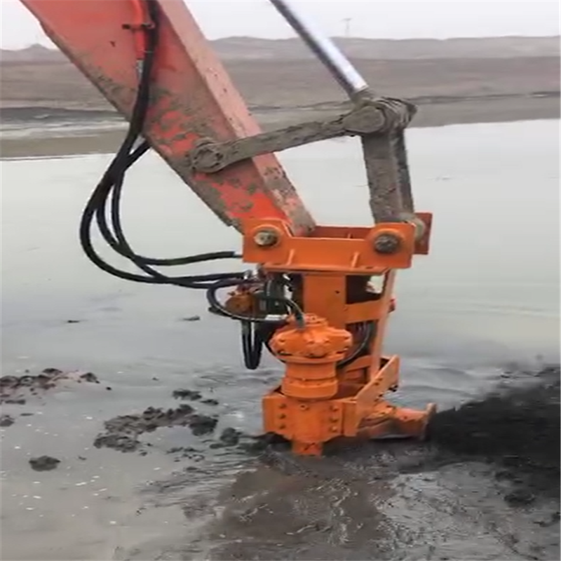 液压潜水抽沙泵—山河20吨位挖机抽砂专用泵