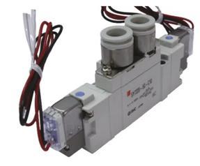 SMC 电磁阀, 电源电压 24 V 直流, 端口: 5, 连接尺寸 1/4in空气