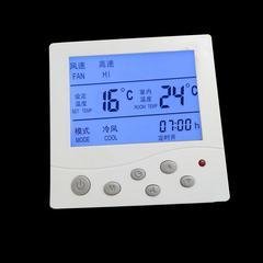 暖逸中央空调 液晶温控器 风机盘管温度控制器三速开关 控制面板（800）