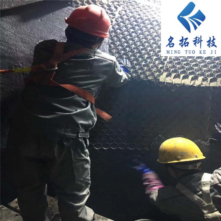 碳化硅陶瓷耐磨料报价 蒸汽管道龟甲网防磨料施工