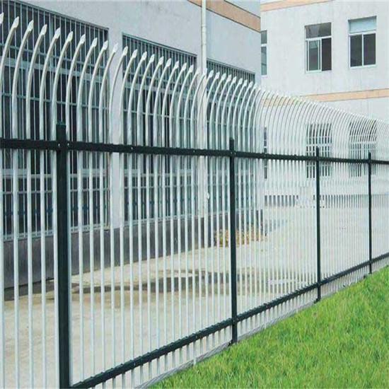 供应庭院围墙锌钢护栏，热镀锌组装式锌钢栅栏