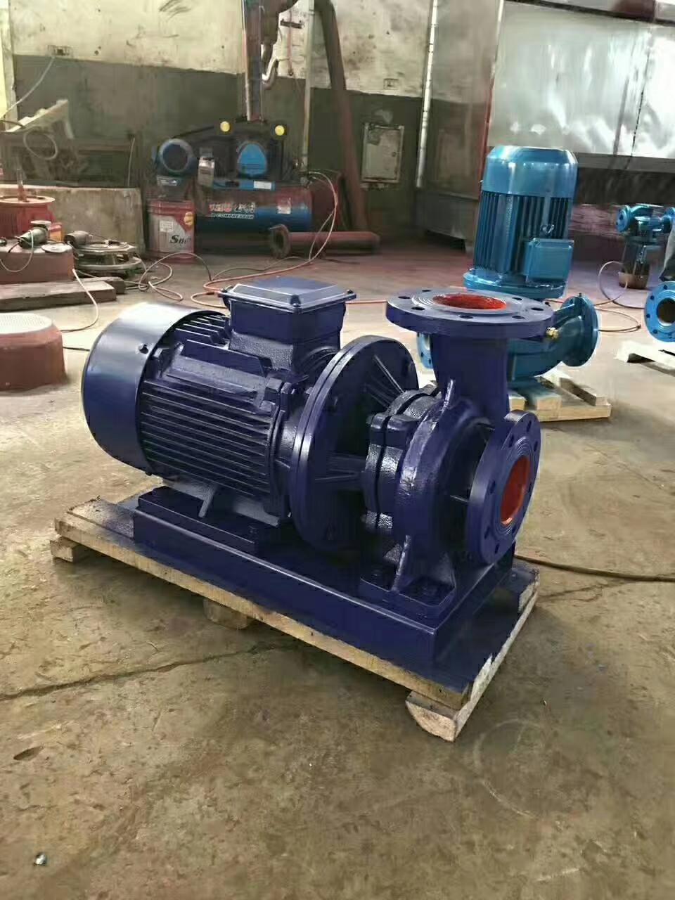 ISW80-125卧式循环泵管道增压泵清水泵