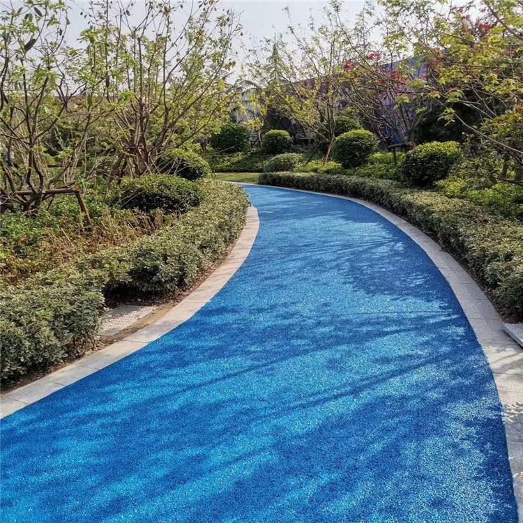 重庆市透水砼 彩色透水地坪 透水混凝土路面