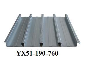 缩口式楼承板YX51-190-760承重钢板