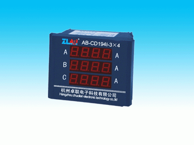 AB-CD194I-3x4(6方形三数显表)|可编程数显报警仪表|多功能电力仪表|卓联电子