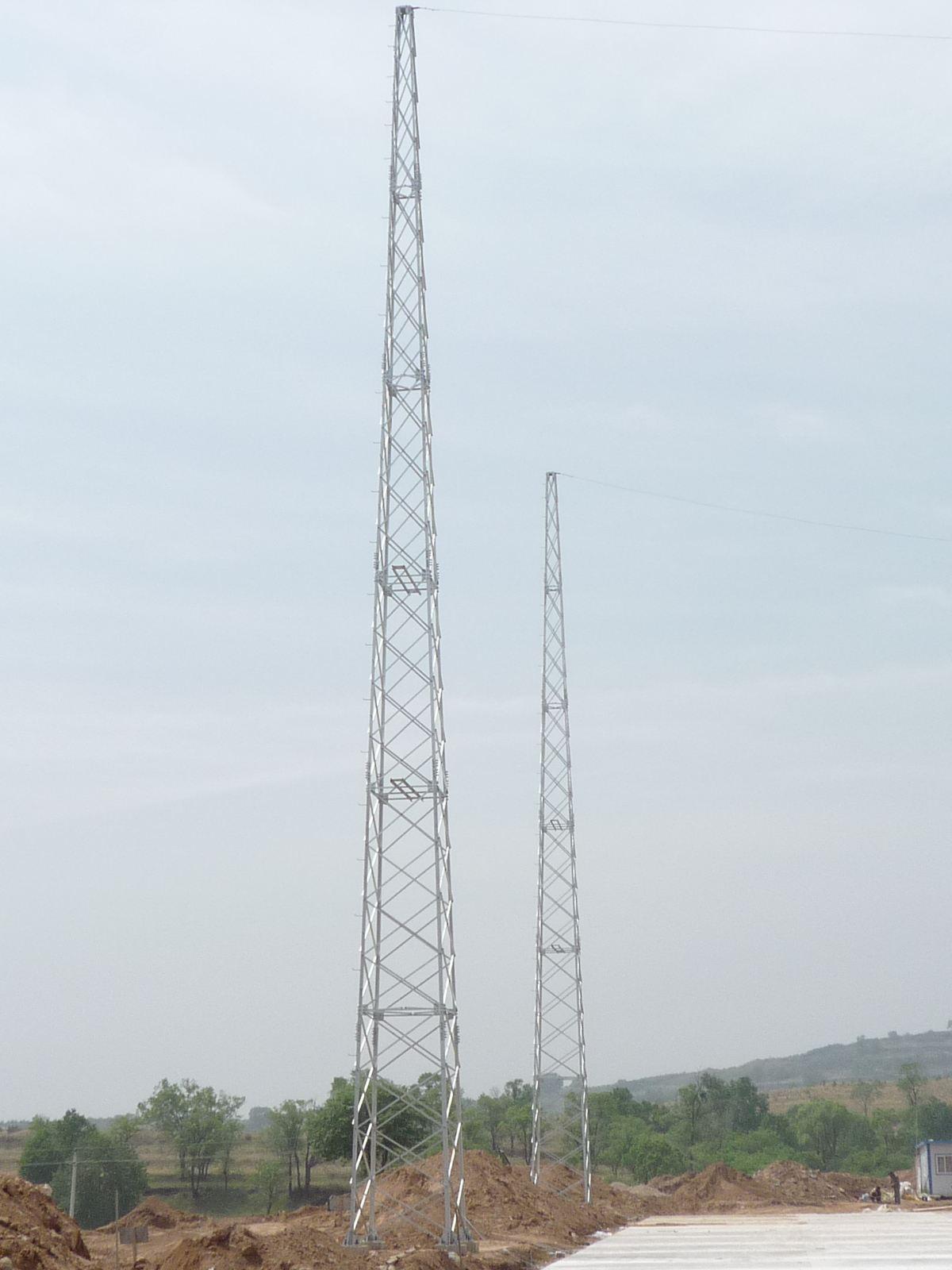 雷达站角钢GFW-20米避雷线塔