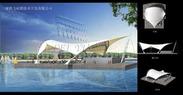 天津火车站广场膜结构，陕西园林景观膜结构，武汉飞雨膜结构工程