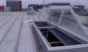 厂房改造工程屋顶采光通风消防电动排烟天窗