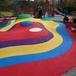 社区公园EPDM安全地垫 彩色弹性塑胶地垫