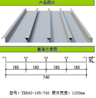 金属压型钢板YX76-305-915型