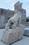 GAB578锈色花岗岩狮子雕像