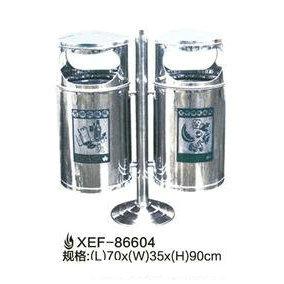 不锈钢垃圾桶XEF-86604