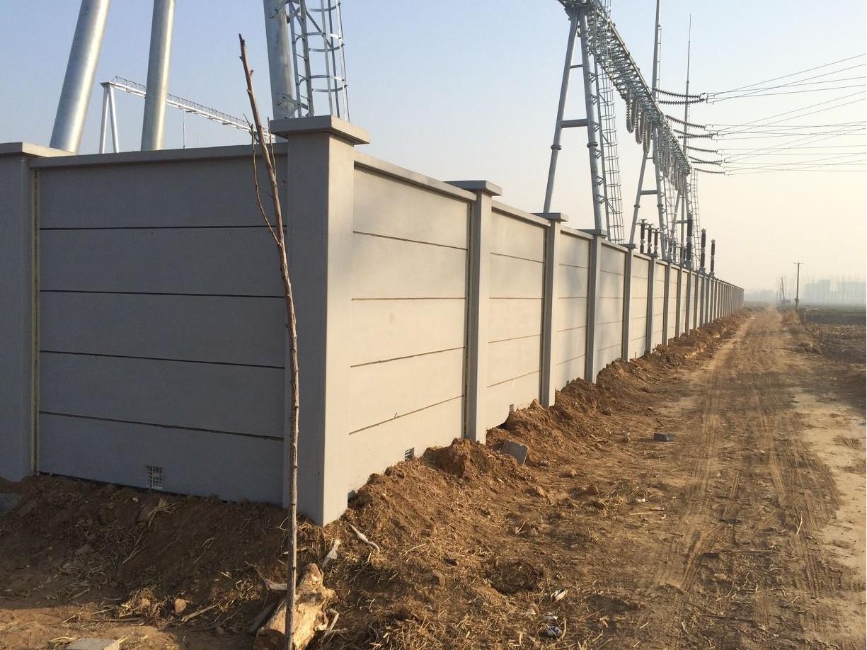供应水泥组合式围墙 铁锐厂家规格齐全质量保证