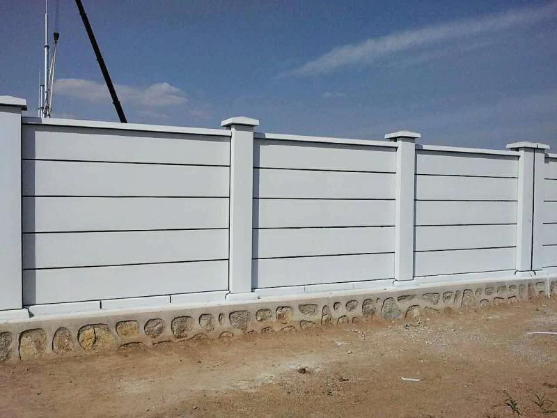 供应水泥组合式围墙 铁锐厂家规格齐全质量保证