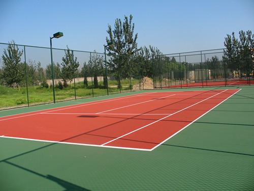 硅PU网球场|硅PU网球场建设-专业硅PU网球场施工建设