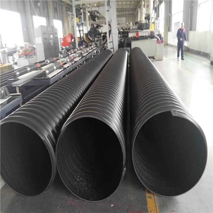 ​陕西安康DN700钢带增强PE螺旋波纹管厂家