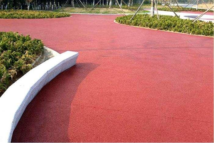 合肥彩色透水地坪材料厂家，上海誉臻新材料科技公司