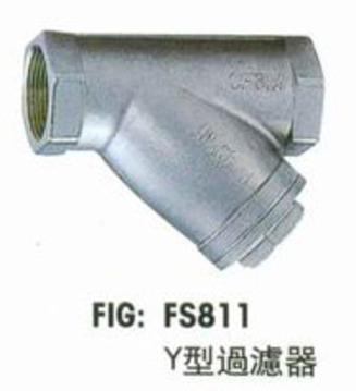 台湾富山不锈钢Y型过滤器FS811