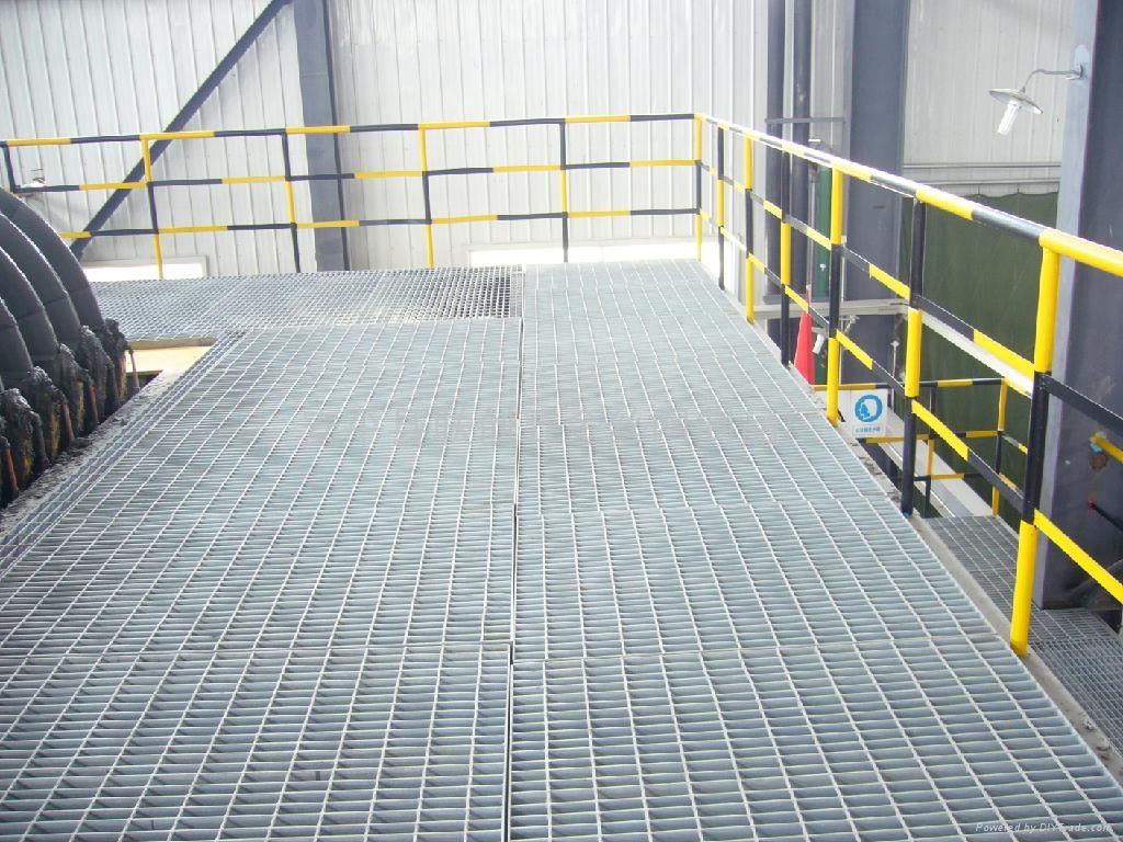 炼钢厂平台钢格板_机场码头钢格板【科迈】供应