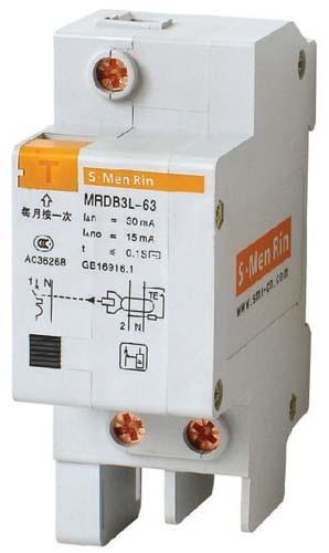 江苏梅兰日兰电气有限公司——MRDB3L-63系列小型漏电脱扣器