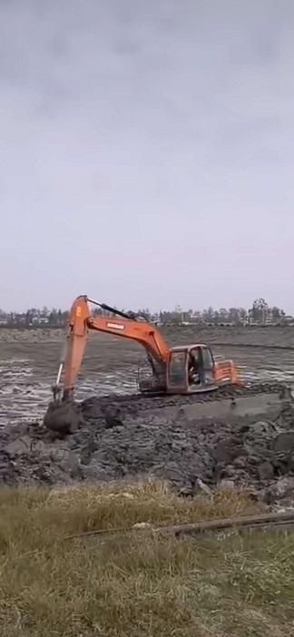 东莞企石大朗附近水陆清淤挖掘机租赁平台