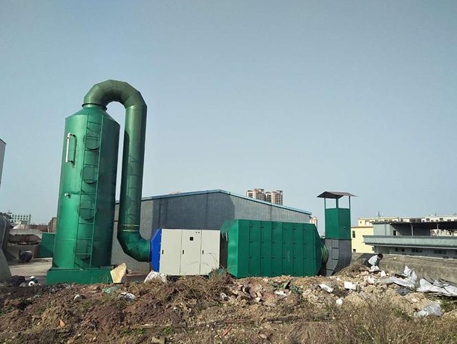 低温等离子除臭净化塔处理工业废气设备找东莞环保设备厂家