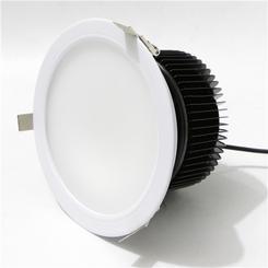 圆形铝扣板嵌入式格栅LED筒灯100W 150W