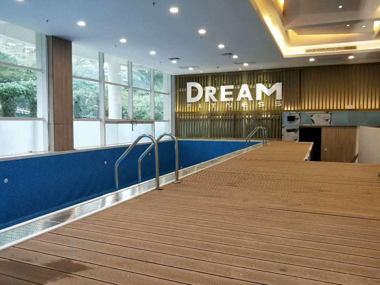 广东省潮州市钢结构拼装式泳池 拆装式泳池 整体游泳池 健身房泳池