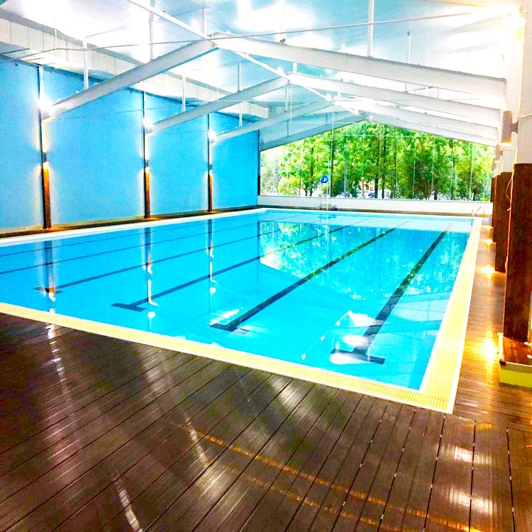 广东省潮州市钢结构拼装式泳池 拆装式泳池 整体游泳池 健身房泳池