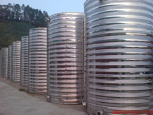 南京不锈钢圆柱立体水箱