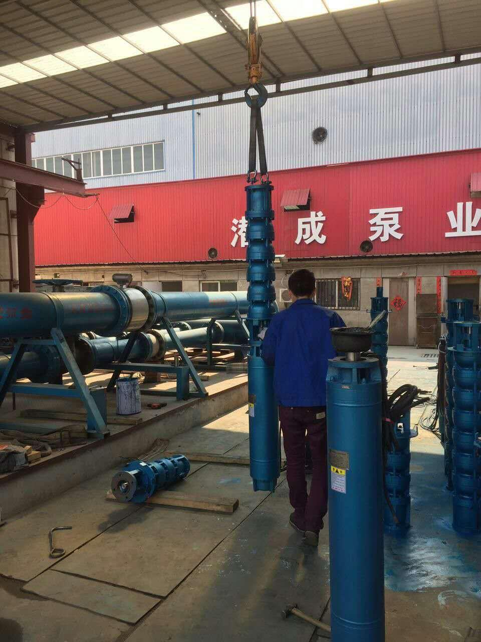 新疆库尔勒天津8203;175QJ30KW流量32方深井潜水泵长期有库存