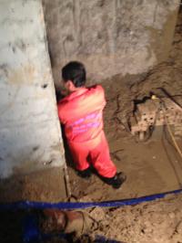 盐城市堵漏公司  地下室防水补漏施工