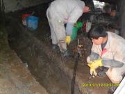 盐城市堵漏公司  地下室防水补漏施工