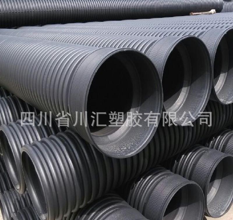 厂家直销HDPE双壁波纹管dn300 聚乙烯hdpe塑料波纹管 排水管