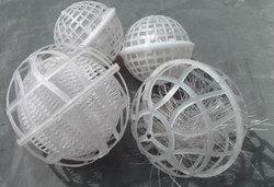 悬浮球型填料到巩义市银丰实业公司东风滤料厂