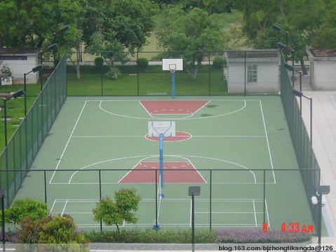 天津篮球场施工、翻新