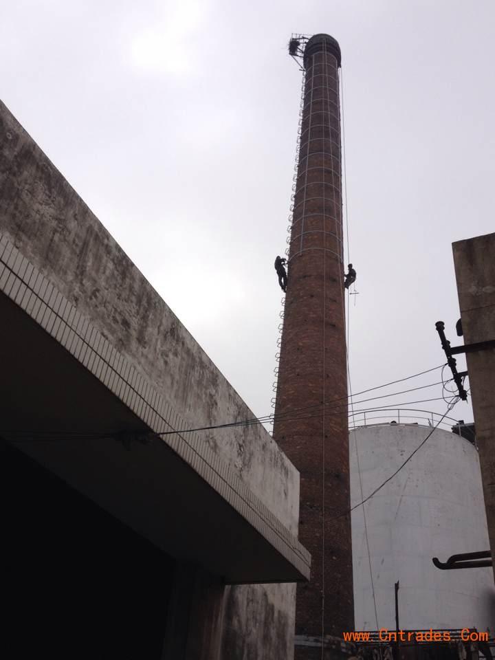 50米砖烟囱维修公司