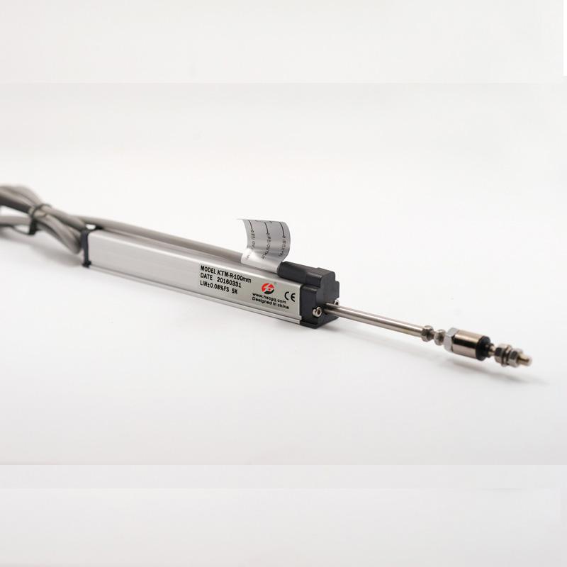 SOP厂家直销KTM-175mm微型拉杆传感器 纸品包装机械适用