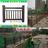 防腐木塑木护栏120*120MM立柱方通塑木地板