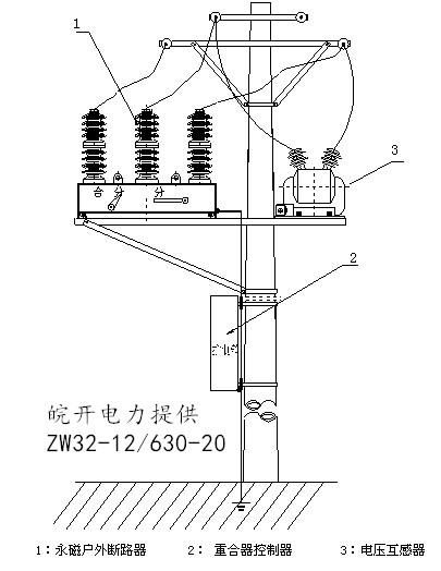 柱上永磁断路器ZW32-12M