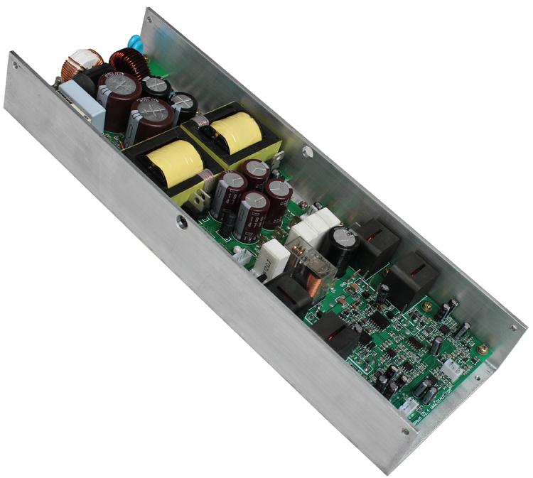 有源音箱线阵D类数字功放模块模组内置DSP处理器，全频低音二分频